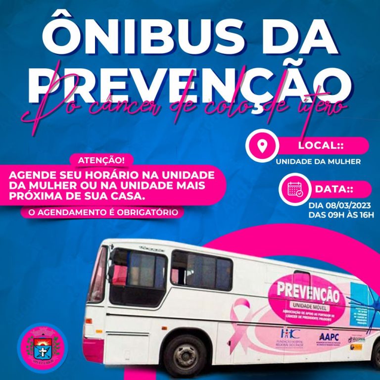 Paraguaçu Paulista recebe ônibus da prevenção do câncer de colo de útero
